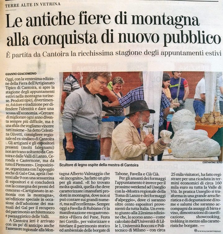 La Stampa - Fiere di montagna